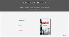 Desktop Screenshot of andreamiles.com