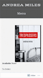 Mobile Screenshot of andreamiles.com